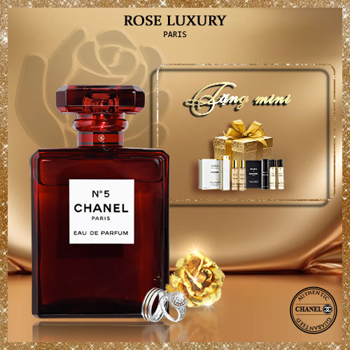 Nước hoa Chanel nữ, Nước hoa Chanel No5 đỏ, Nước hoa N5 đỏ EDP 100ml |  