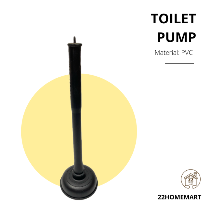 Pam Sinki Black Toilet Pump Tersumbat Rubber Pump Clog Manual 厕所泵 Lazada