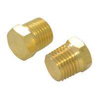 เกลียวอุด ทองเหลือง 3/8" PLUG Brass (x2ชิ้น)