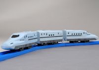 Plarail S-04 N700ชิกันเซ็นมิซูโฮ/ซากุระ,ซากุระพร้อมไฟ,ของแท้จากญี่ปุ่น100%