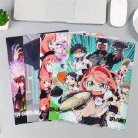 Anime SPY×FAMILY Kawaii A4 Storage File Folder PVC Office Paper Document Holder Document Bag Kids Stationery Gift