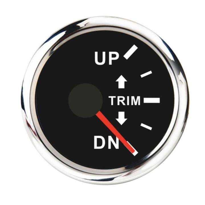 LazaraHome Boat Trim Gauge outboard Engine Trim TILT Gauge จอแสดงผลขวา