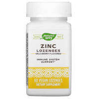 Natures Way Zinc Lozenges Wild Berry Flavor/ 60 Lozenges