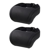 2X Car Seat Headrest Neck Pillow Comfortable Memory Foam for Tesla Model X Y S 3 Accessories Black