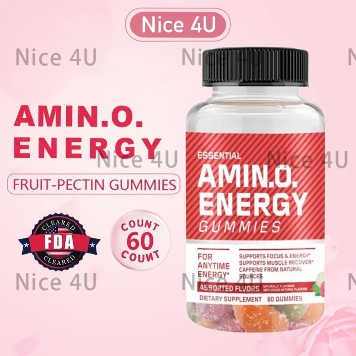 mainit na bentahan ♫AMIN.O.ENERGY Amino Energy Gummy 60 Gummies