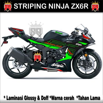 STRIPING VARIASI NINJA ZX6R / DECAL STICKER NINJA ZX6R-ZX 6R