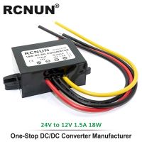 【✠】 PakDecor RCNUN 24 V To 13.8V 5A 8A 10A 15A 20A 30A 40A DC DC Converter ขั้นตอนลง24โวลต์ถึง12โวลต์ Buck Regulator แรงดันไฟฟ้า