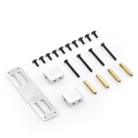 Metal Servo Fixed Mount Bracket Kit for B14 B16 B36 C24 C34 1/16 RC Truck Car Upgrade Parts Accessories