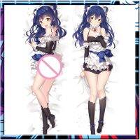 น่ารักจัง! แสงแดด Anime Sonoda Umi ทนทาน Peachskin หมอนครอบคลุมร่างกายโยนหมอนหมอนหมอน