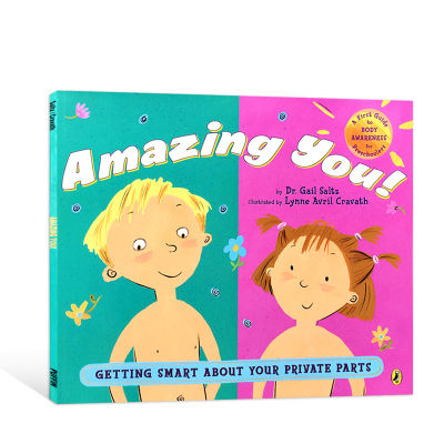 Original English picture book amazing you amazing you let your baby know the private parts of the body teach children to know themselves English version of childrens gender enlightenment genuine sex education book