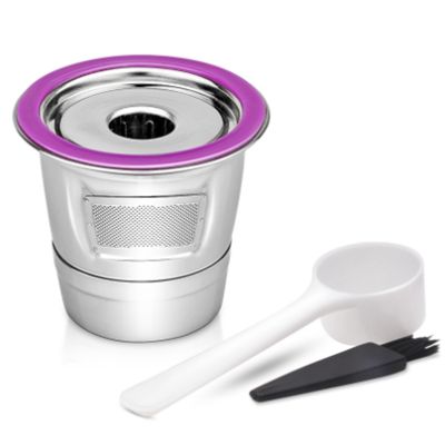 Stainless Steel Coffee Cup Reusable K Cup for Keurig 2.0/1.0 Mini Plus Coffee Filter Parts Accessories Coffee Cup Refillable