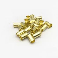 10PCS 4mm 6mm 8mm 10mm 12mm 14mm 16mm 18mm Brass Oil Tube Bushing Core Fit Nylon Tube For Compression Sleeve Pipe Fitting