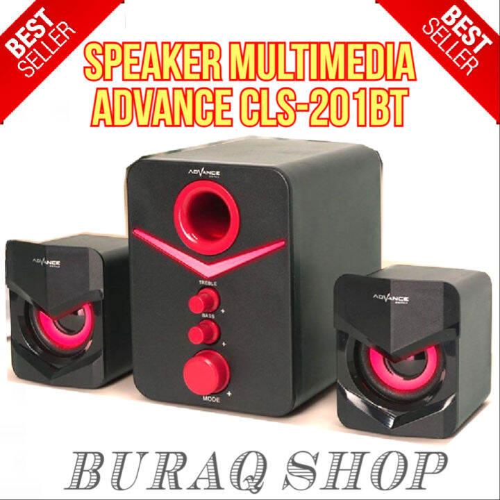 Speaker Bluetooth Aktif Advance Cls Bt Portable Subwoofer Bass Buraq Shop Lazada Indonesia