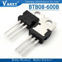 10 pcs BTB08-600B TO220 BTB08 600 v PARA-220 interruptor triac