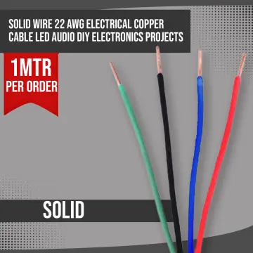 10 Meters 18/20/22/24/26 Gauge AWG Electrical Wire Tinned Copper