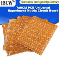 5ชิ้น7X9แผ่น PCB สากล Diy แผงกระดาษพิมพ์แผงวงจร70X90mm แผ่นบัดกรีอิเล็กทรอนิกส์ด้านเดียว