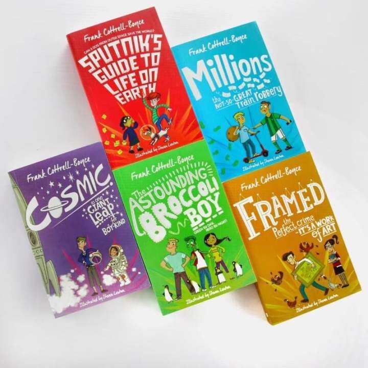Frank CottrellBoyce,Macmillan Children's Book Series,5 books Set Lazada.co.th