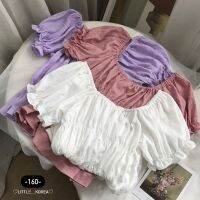 ?✨เสื้อสม็อคแขนตุ๊กตา พร้อมส่ง! ?ภาพสินค้าจริงด้านหลัง