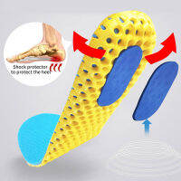 1 Pair Memory Foam Insoles For Shoes Sole Mesh HI-POLY Deodorant Breathable Cushion Running Insoles Man Women Orthopedic Pad Cleaning Tools