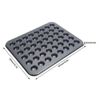 48-Cup Non-Stick Mini Round Cupcake Pan Cake Pan Tray Baking Mould Bakeware Cooking Accessories Cooking Plate