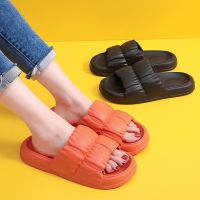 Womens EVA Soft Cloud Slippers Summer Thick Platform Beach Slides Sandals Women 2023 Non-slip Flip Flops Room Unisex Slippers