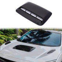 Universal Car Bonnet Hood Scoop Air Flow Intake Vent Cover ABS Plastic Easy Install Cover Decorative Approx 40*28*4.5CM