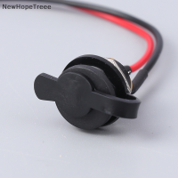 NewHopeTreee พอร์ตชาร์จไฟสำหรับสกูตเตอร์ไฟฟ้าปลั๊กรูปตัวทีสำหรับ DC5.5x2.1mm อุปกรณ์เปลี่ยนสายซ็อกเก็ตแบบรูกลม