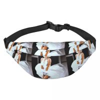 Marilyns Monroe Fanny Pack Running Women Men Scene Of Her Skirt Blowing Up Print Sling Crossbody Waist Bag Phone Money Pouch Running Belt