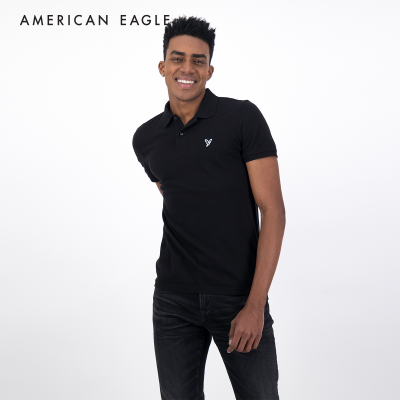 American Eagle Slim Flex Polo Shirt เสื้อโปโล ผู้ชาย ทรงสลิม (NMPO 018-9146-001)