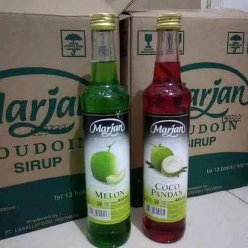 Sirup Marjan Cocopandan 460 Ml Syrup Marjan Marjan And Sirup Abc