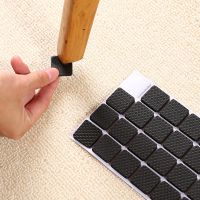 ₪ Self-Adhesive Rubber Protector Pads Anti-Skid Scratch Resistant Furniture Feet Floor Protector Pad Table Chairs Legs Protection