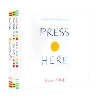 Original English press here / letS play / mix it up3 volume collection Herve Tullet childrens art enlightenment cognition Book hardcover 0-3 years old imported English original picture book