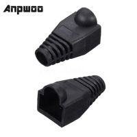 ANPWOO 50x ปลั๊กฝาบูทพลาสติกสำหรับเครือข่าย RJ45 Cat5/6สายคอนเน็คเตอร์โมดูลาร์