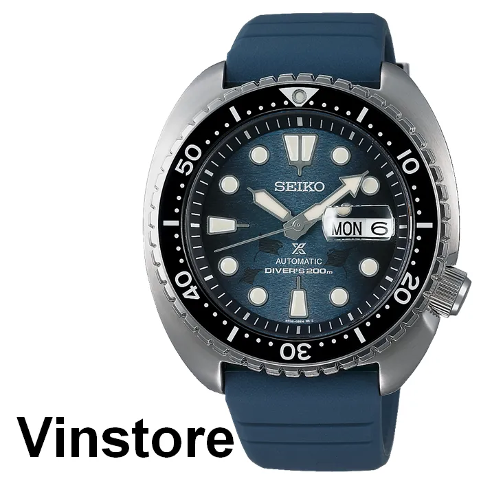 Vinstore] Seiko SRPH77 Prospex Special Edition Save the Ocean Tuna  Antarctica Blue Silicone Blue Penguin Print Dial Men Watch SRPH77K SRPH77K1  | Lazada Singapore