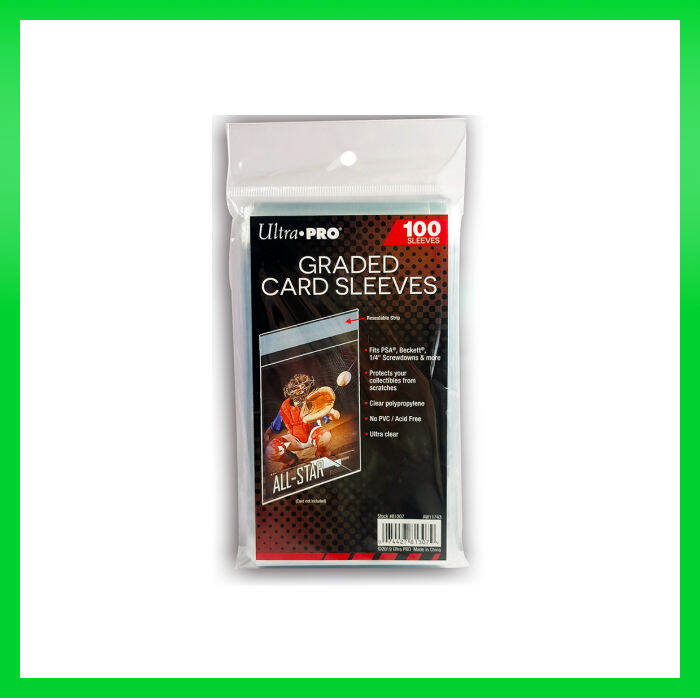 Ultra Pro Graded Card Sleeves (100 Sleeves) Lazada PH