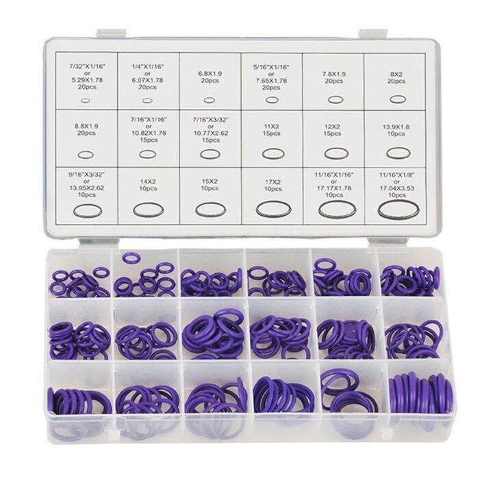 hot-vstm-270pcs-air-conditioning-hnbr-o-rings-car-repair-tools-rubber-refrigerant-sets-sizes