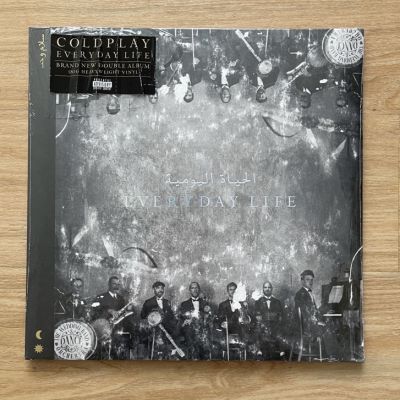 แผ่นเสียง Coldplay ‎– Everyday Life , 2 × Vinyl, LP, Album, 180g แผ่นเสียงมือหนึ่ง ซีล