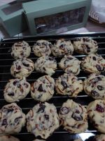 ซอฟท์แครนเบอรี่อัลมอนด์คุกกี้ I Soft Cranberry Almond Cookies (1 กล่อง/ 6 ชิ้น)