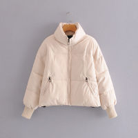 ♠☈ ผู้หญิงลำลอง Oversize Parkas หนาฤดูหนาวแบบซิปผ่ากลางกระเป๋าหญิง Warm Elegant เสื้อแจ็คเก็ตหนังเสื้อ