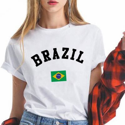 ขายดีที่สุด ioztt2023 -  บราซิลเสื้อยืดผู้หญิง T เสื้อแฟชั่นเสื้อผ้าสาวนุ่มความงามแขนสั้น Harajuku Ropa Mujer Graphic Tee Dropshipping