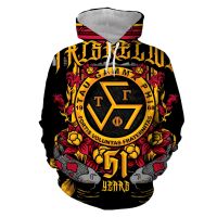 2023ใหม่ triskelion ทั่วพิมพ์3D ผู้ชาย hoodie.