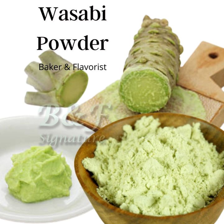 Wasabi Powder 芥末粉 50g 500g Spicy Wasabi Japanese Food Paste Serbuk Wasabi Lazada