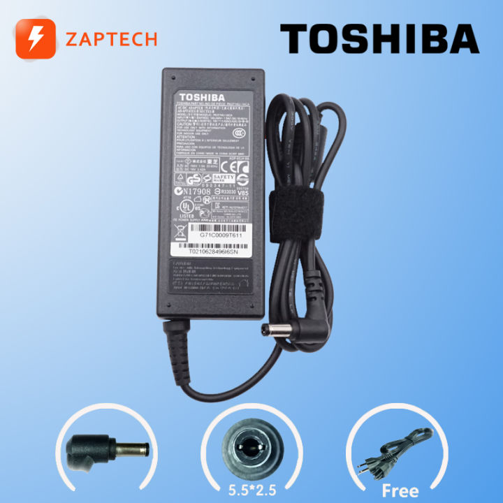 Toshiba 19V 3.42A Laptop Charger for Dynabook Satellite B450-B