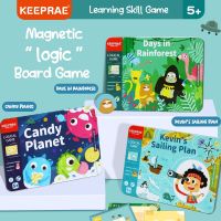 Keeprae Magnetic Logic Board Game บอร์ดเกมเสริมทักษะ การเรียนรู้