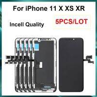 5ชิ้น Incell LCD สำหรับ Iphone X XS XR 11 Pro หน้าจอดิติไทเซอร์ประกอบเปลี่ยนหน้าจอสัมผัสโทรศัพท์มือถือ LCD X หน้าจอแสดงผล