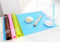 EZ Silicone Non Stick Pastry Mat Oven Scale Rolling Baking Dough ซิลิโคนทำอาหาร แผ่นรองซิลิโคนนวดแป้ง ไม่มีสารอันตราย ซิลิโคน ปลอดภัย