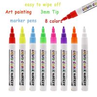 【YD】 Chalk Markers for Blackboards - Color Dry Chalkboard Signs Windows Glass