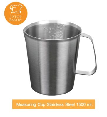 Measuring Cup Stainless Steel 1500 ml. / ถ้วยตวง