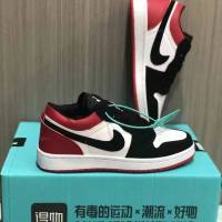 Qiao Yi all star basketball shoes AJ soot shadow ash Tiffany button broken AJ low Top Sneakers Mens and womens skateboarding shoes