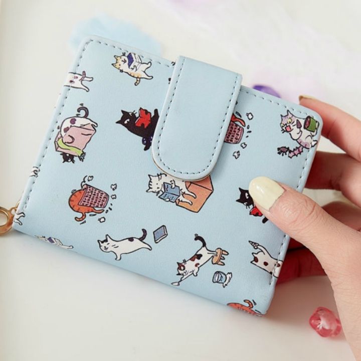 wallets-women-cartoon-printed-money-bags-womens-sweet-pink-kawaii-mini-bags-coin-purse-card-holder-fashion-girls-foldable-new